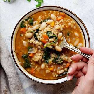 Mediterranean Instant Pot Vegetable Soup