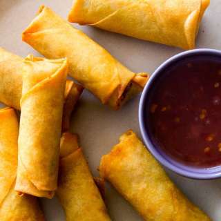 Vietnamese-Style Pork and Shrimp Egg Rolls
