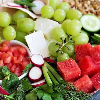 Persian Appetizer Platter