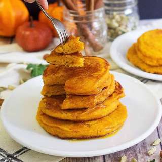 Persian Pumpkin Pancakes - KAKA
