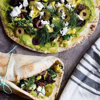 Greek Avocado Egg Sandwich