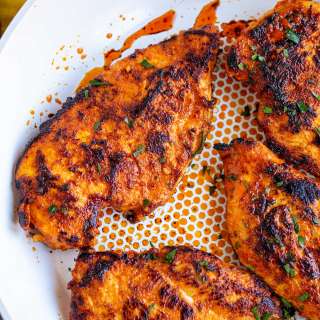 Harissa Honey Chicken Breasts