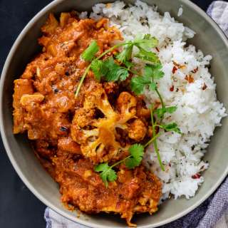 Cauliflower tikka masala