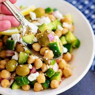 Greek Chickpea Salad