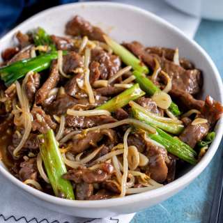 Chinese Beef with Garlic Sauce