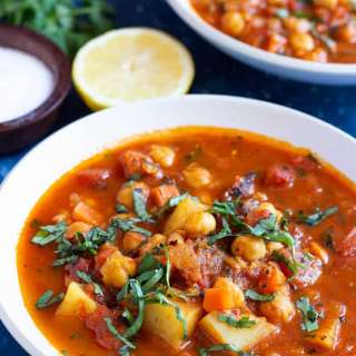 Easy Moroccan Chickpea Stew