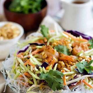 Quick and Easy Shrimp Noodle Salad