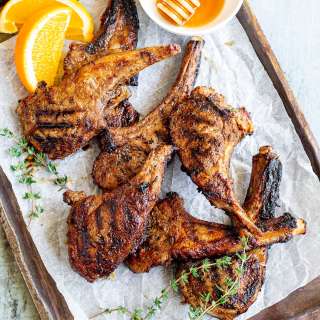 Honey Jerk Lamb Chops