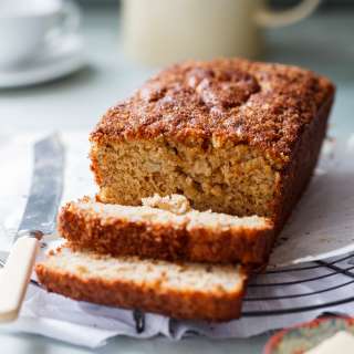 Brown sugar cinnamon banana bread