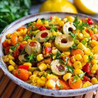 Mediterranean Corn Salad Recipe