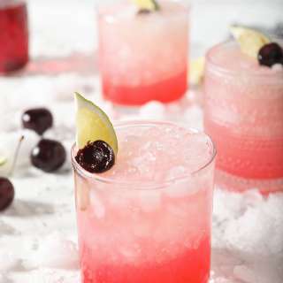 Homemade Cherry Limeade