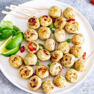 Thai Chicken Meatballs
