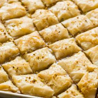 Brie Filled Baklava