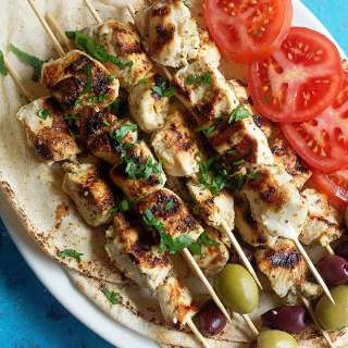 Easy Greek Chicken Souvlaki Recipe