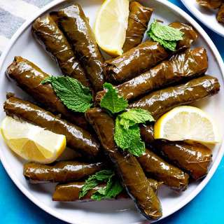 Dolma Recipe (Stuffed Grape Leaves)