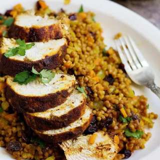 Moroccan Chicken and Couscous