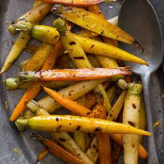Balsamic Grilled Baby Carrots