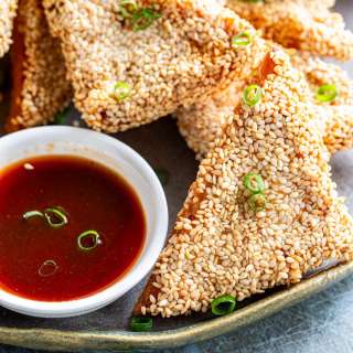 Sesame Chicken Toast