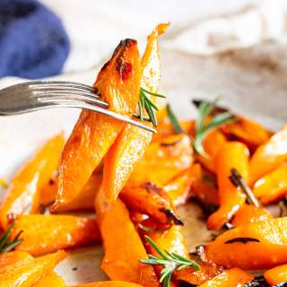 Rosemary Roasted Carrots