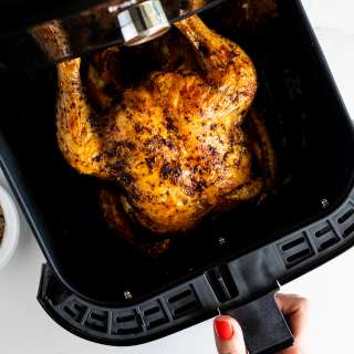 Lemon Za'atar Air fryer chicken