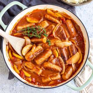 Devilled Sausages