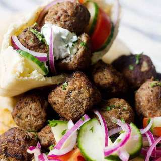 Easy Greek Meatballs Recipe (Keftedes)