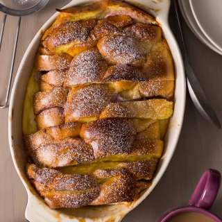 Stacked and Stuffed Baked French Toast