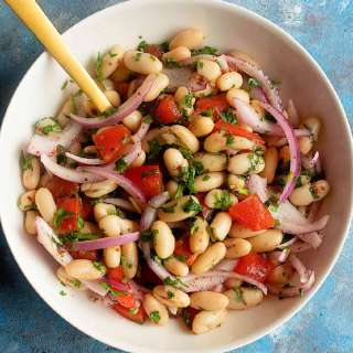 Turkish White Bean Salad