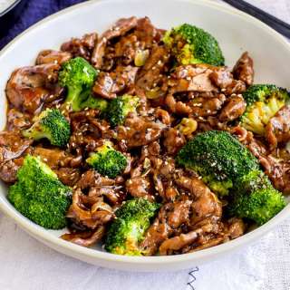 Takeout Style Chinese Beef and Broccoli