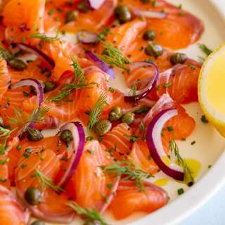 Salmon Crudo