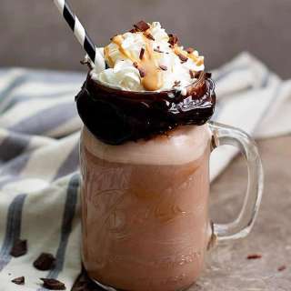 Peanut Butter Chocolate Milkshake Recipe