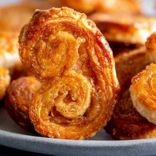 French Palmier Cookies
