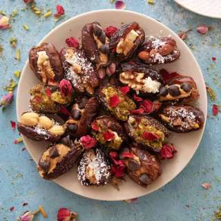 Stuffed Dates Recipe (4 Ways)