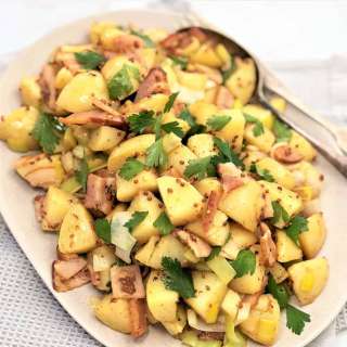 Warm Mustard Potato Salad