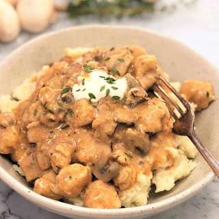 Chicken Bacon Mushroom Stew