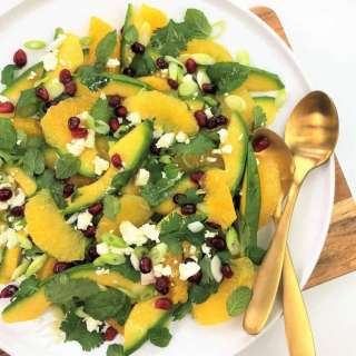 Orange Avocado Salad with Herbs