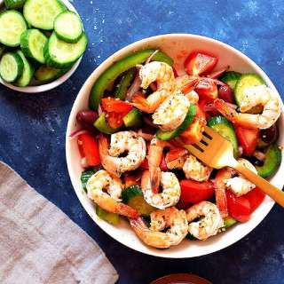 20-minute Greek Shrimp Salad