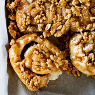 Caramel Walnut Sticky Buns