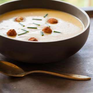 Curried Butternut Squash Soup