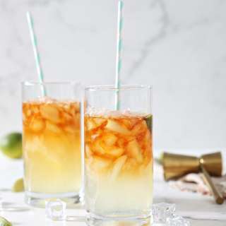 Dark and Stormy Drink (Rum Moscow Mule)