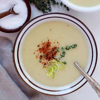 Creamy Instant Pot Potato Soup (Vegan)