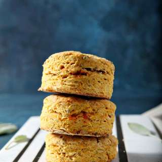 Sage Sweet Potato Olive Oil Biscuits