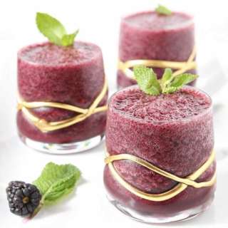 Blackberry Gin Slush