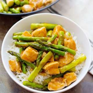 Chicken Asparagus Stir Fry