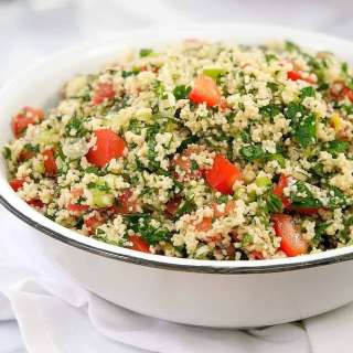 Tomato Parsley Salad Recipe - Quick Tabbouleh
