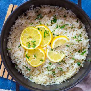 Greek Lemon Rice Recipe