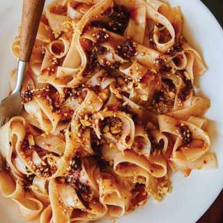 Chile Oil Garlic Noodles