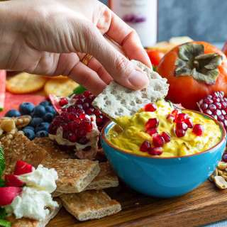 Saffron Caramelized Onion Dip