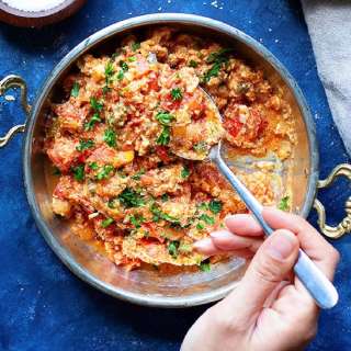 Menemen Turkish Eggs and Tomatoes Recipe