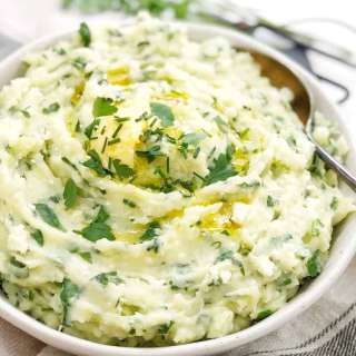 Spinach Mashed Potatoes
